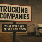 Trucking Companies Explained: What Every New Driver Should Know